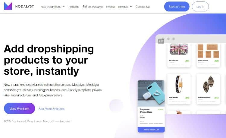modalyst homepage