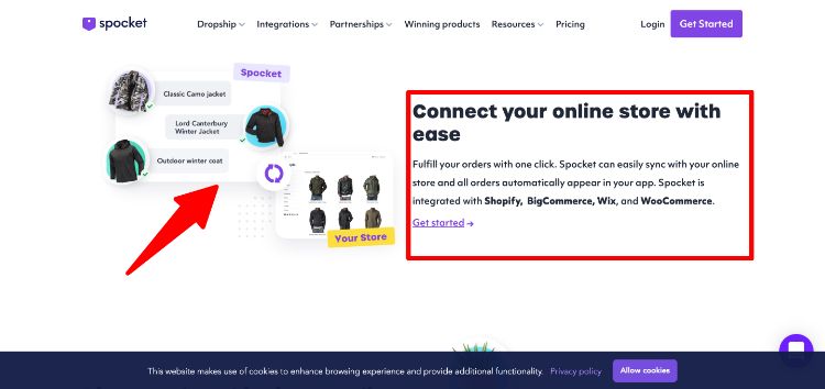 spocket key features